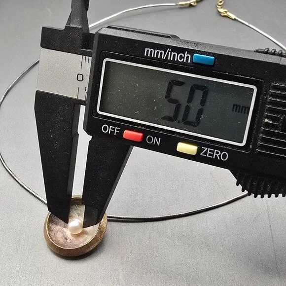 VTG Sterling Silver Pearl Pendant Necklace 925 Germany 2 Tone RL Regis Lecuyer - Picture 9 of 13